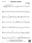 Radetzky March: B-flat Clarinet 1