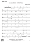 A Ukrainian Christmas: B-flat Bass Clarinet