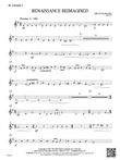 Renaissance Reimagined: B-flat Clarinet 3