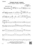 Themes from Carmen: Violoncello