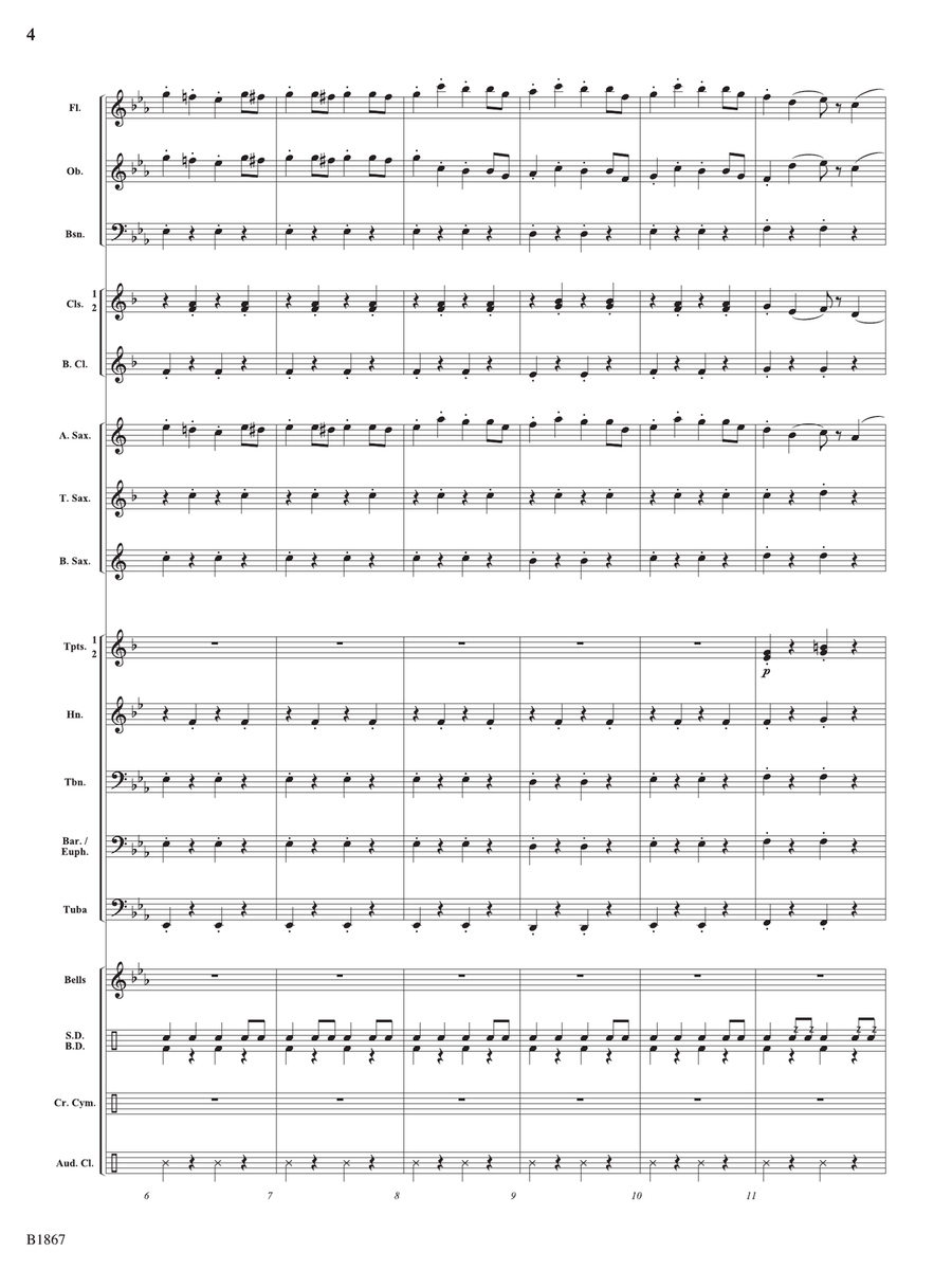Radetzky March: Score Radetzky March: Score Concert Band scores gallery preview page 4