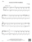 Backcountry Ramble: Piano