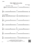 The Spirit of Aloha (Island Dance): Ukelele (opt.)