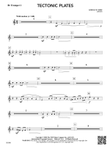 Tectonic Plates: B-flat Trumpet 1