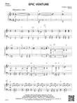 Epic Venture: Piano / Guitar