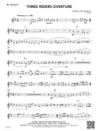 Three Riders Overture: B-flat Clarinet 2