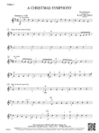 A Christmas Symphony: Violin 1