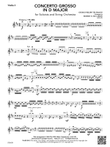 Concerto Grosso in D Major: Violin 2