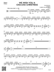 We Wish You a Cha-Cha Christmas: Shaker / Claves (opt.)