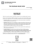The Russian Music Box: Usage Guidelines