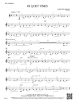 In Quiet Times: B-flat Clarinet 2