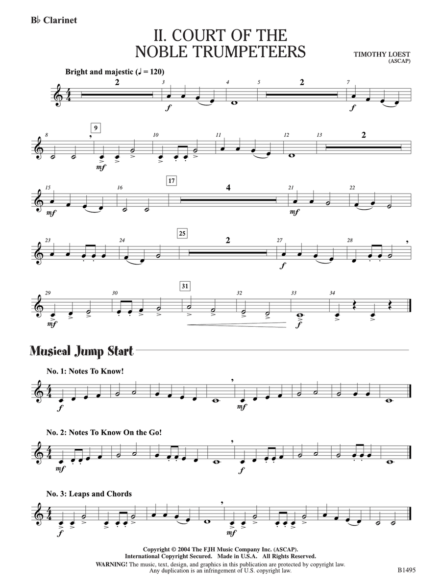 Curtain Up! (Complete Concert Starter Series Vol. 1): B-flat Clarinet B-Flat Clarinet scores gallery preview page 2