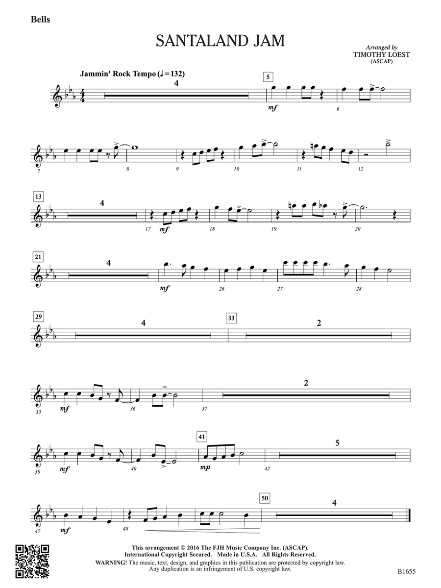 Santaland Jam: Bells Santaland Jam: Bells Part scores gallery preview page 1