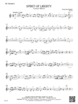 Spirit of Liberty: B-flat Clarinet 1