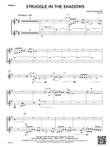 Struggle in the Shadows: Violin 1