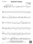 Radetzky March: B-flat Clarinet 2