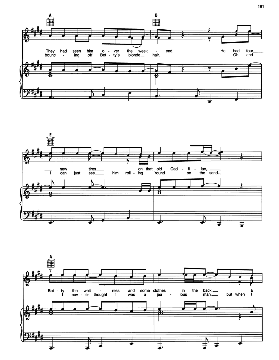 Joe Knows How To Live Joe Knows How To Live Piano, Vocal, Guitar scores gallery preview page 2