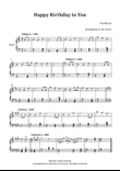 Happy Birthday to You – Piano Solo (C, D, & E major)