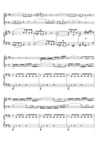 Sonta for 2 Pianos D major KV448 6.375a / Clarinet & Cello, Piano trio Clarinet scores gallery preview page 5