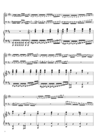 Sonta for 2 Pianos D major KV448 6.375a / Clarinet & Cello, Piano trio Clarinet scores gallery preview page 6