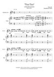 Tico Tico No Fuba (clarinet PRO+piano)