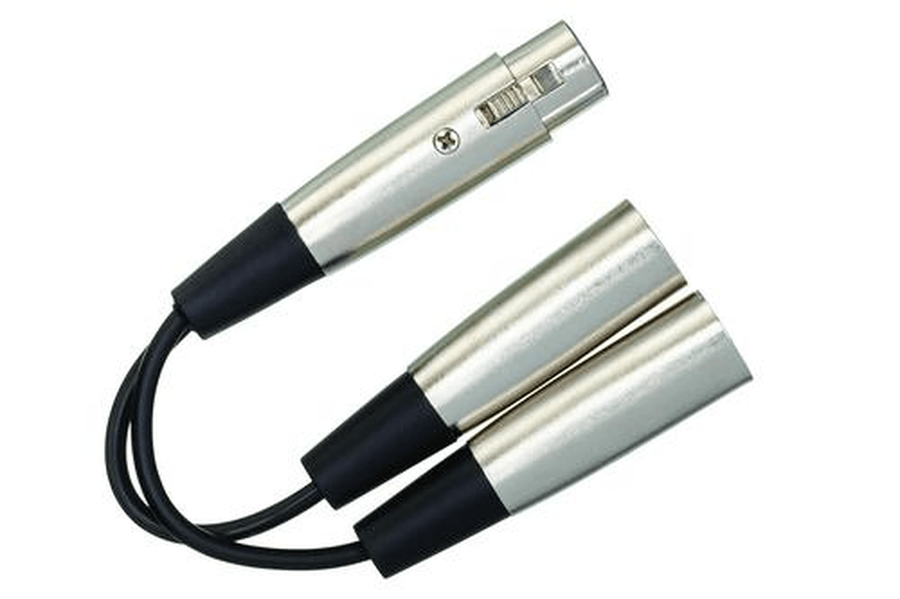 Y Cable, XLR3F to Dual XlR3M, 18 in. Instrument Cables scores gallery preview page 5