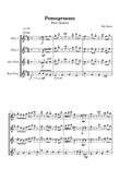 Pomegranate - Flute Quartet