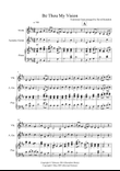 Be Thou My Vision for Violin and Guitar Duet