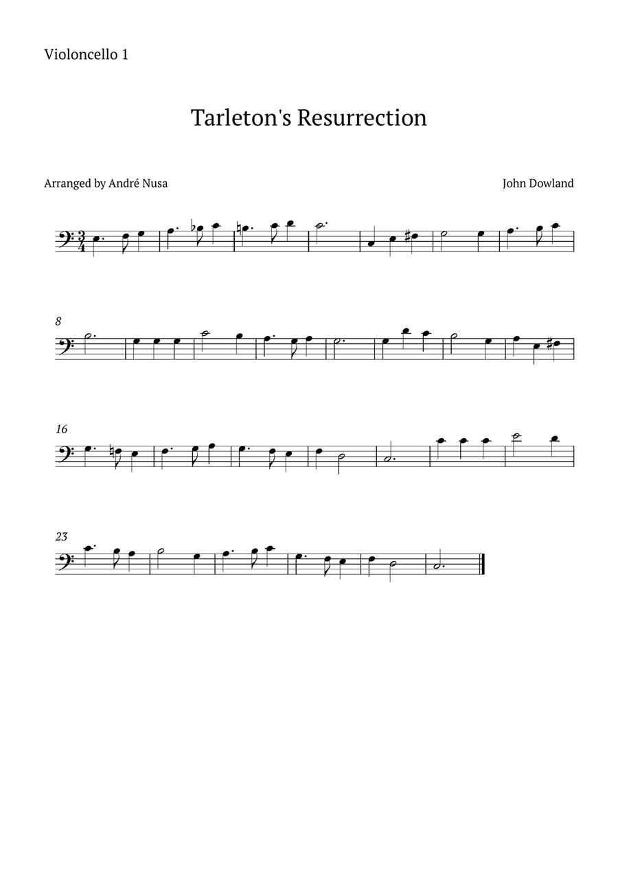 Tarleton's Resurrection String Trio scores gallery preview page 3