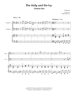 The Holly and the Ivy (Huapango Style) (Trombone Duet)