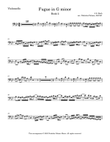 Fugue in G minor (Book 2)