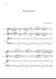 Por una Cabeza – for Violin 1, Violin 2 & Piano (Intermediate Level)