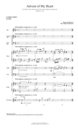 Advent Of My Heart - Conductor Score (Full Score)
