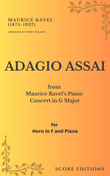 Adagio Assai – Ravel for Horn in F and Piano