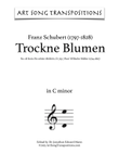 SCHUBERT: Trockne Blumen, D. 795 no. 18 (transposed to C minor)
