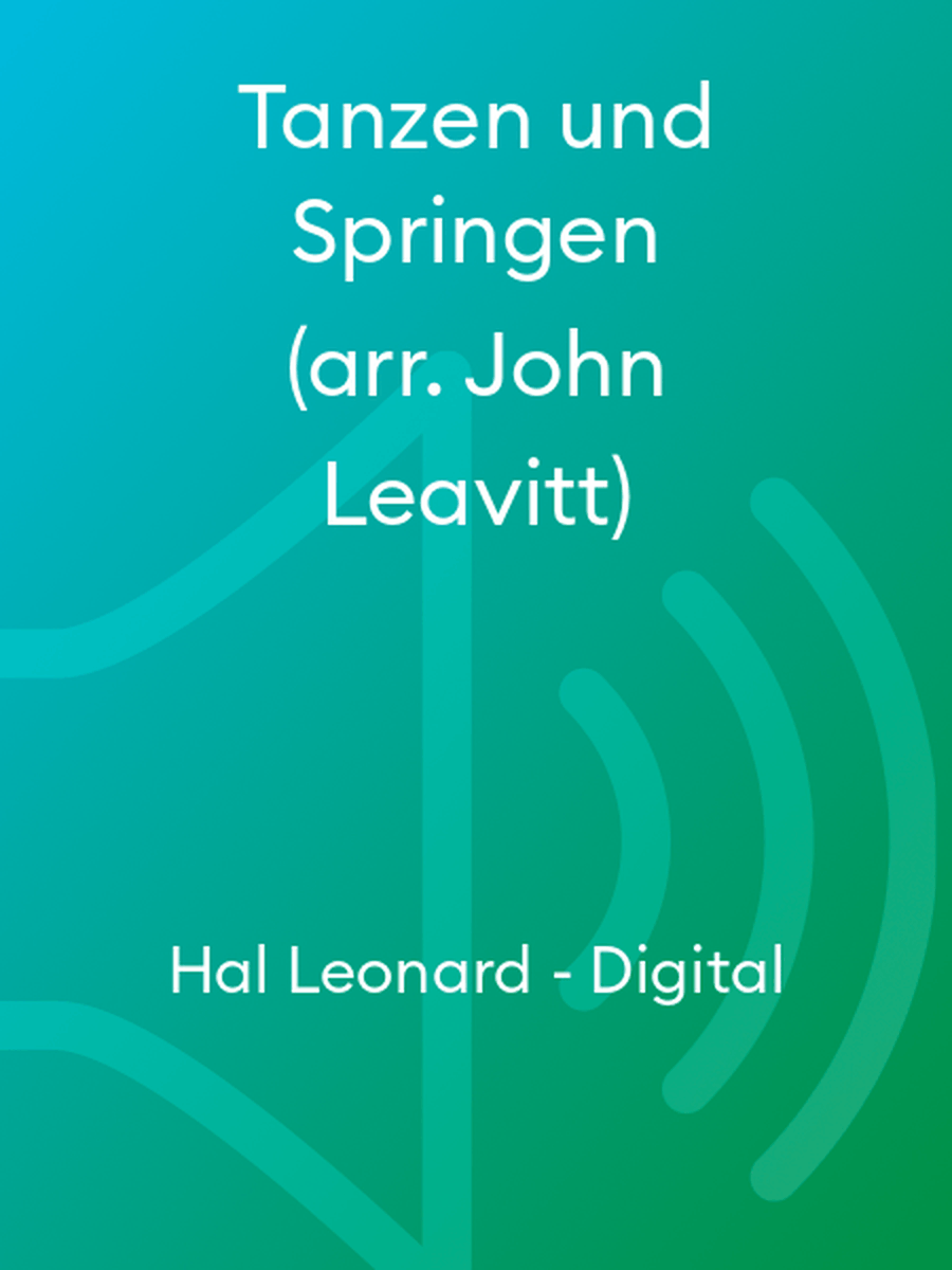Tanzen und Springen (arr. John Leavitt) Choir scores gallery preview page 1