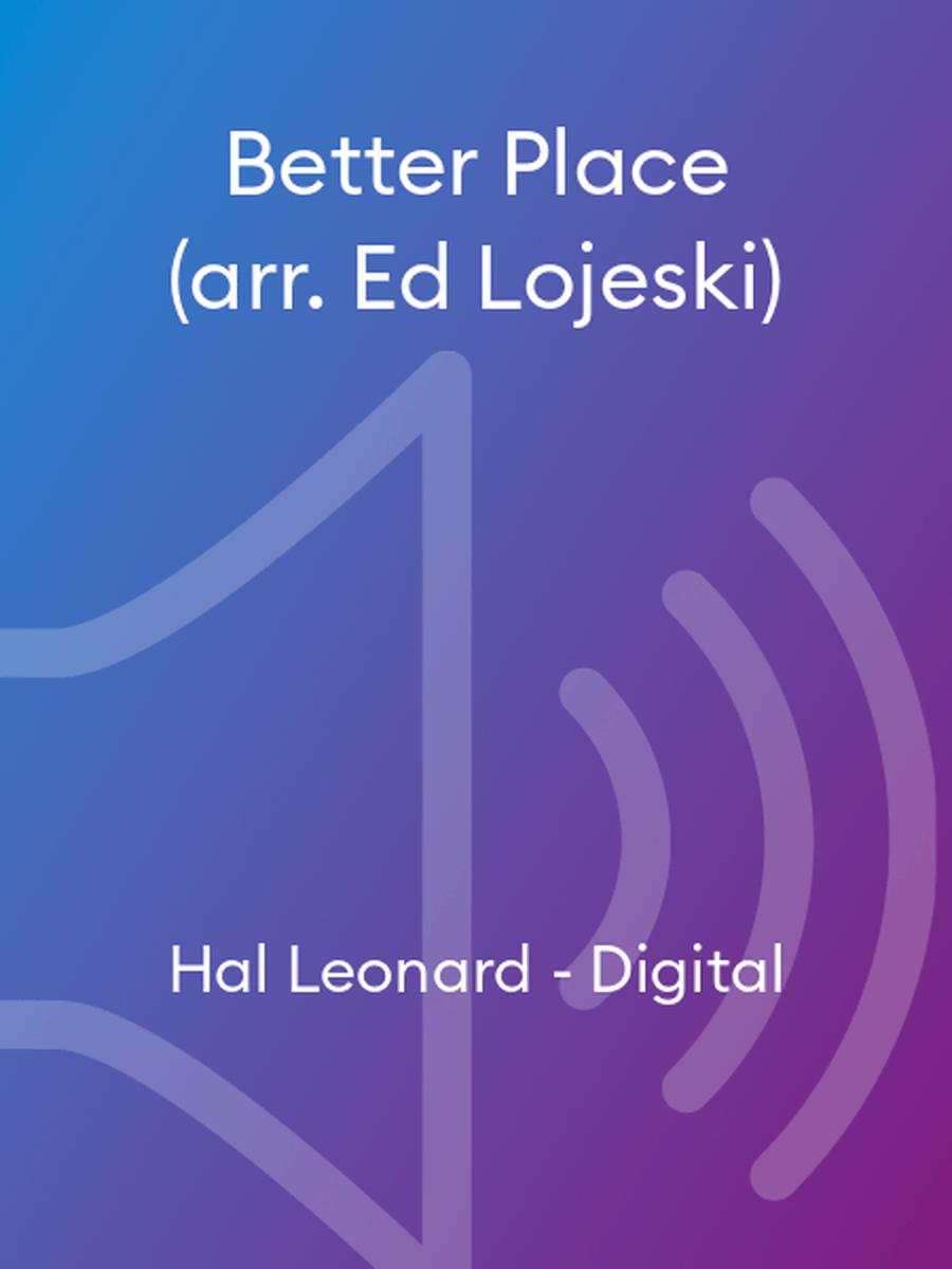 Better Place (arr. Ed Lojeski) 4-Part scores gallery preview page 1