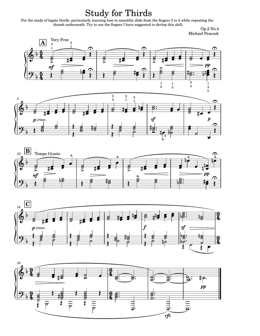 9 Studies for Adult Learners Piano Method scores gallery preview page 6