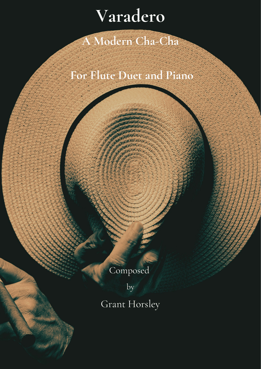 Varadero. A Modern Cha-Cha for Flute Duet and Piano. Flute Duet scores gallery preview page 1