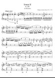 Piano Sonata No.2 in F major, K.280 1st Mov for Piano Solo With Fingering Original
