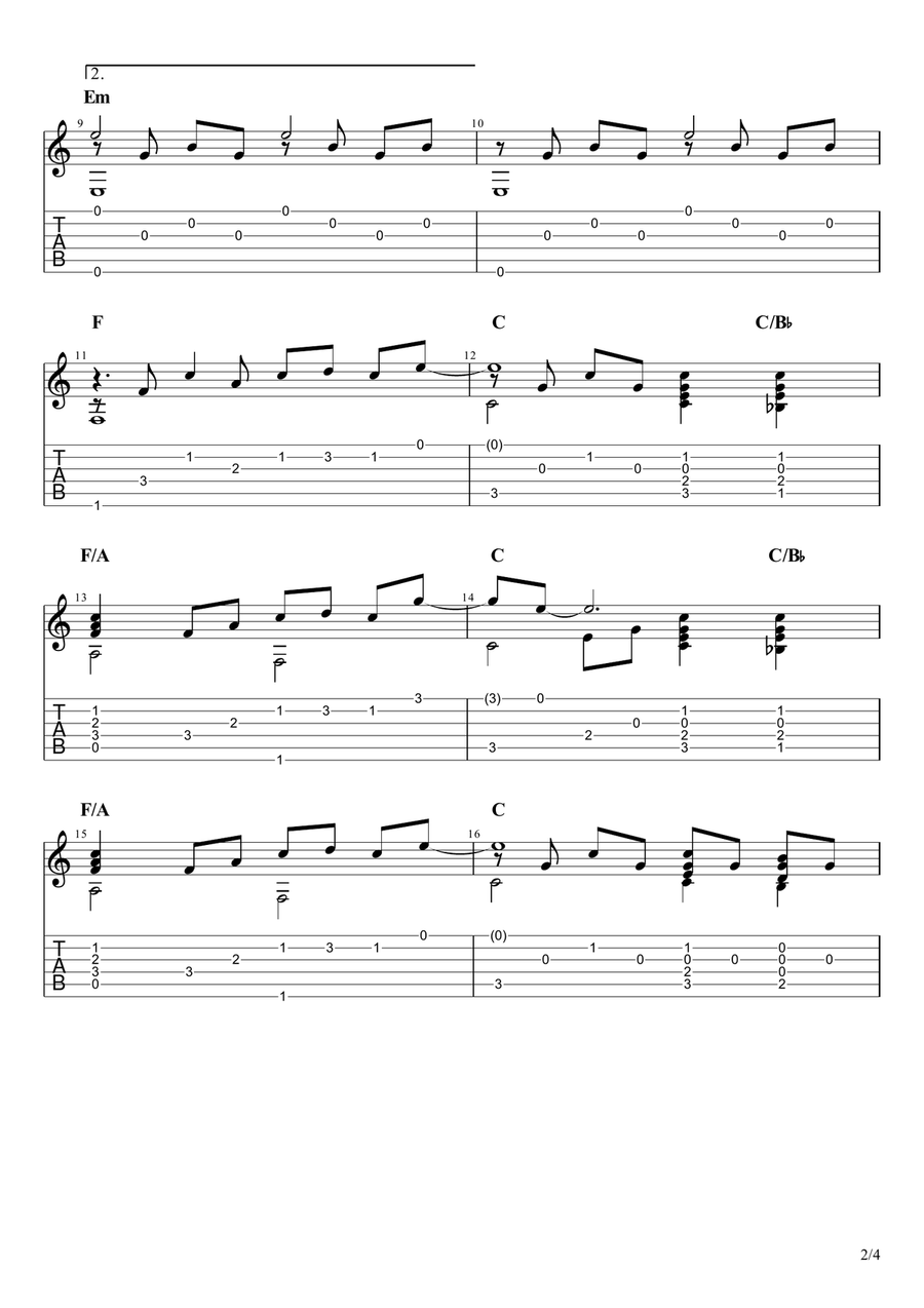 Le Sud Le Sud Acoustic Guitar scores gallery preview page 2