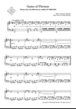 Game Of Thrones (easy piano)