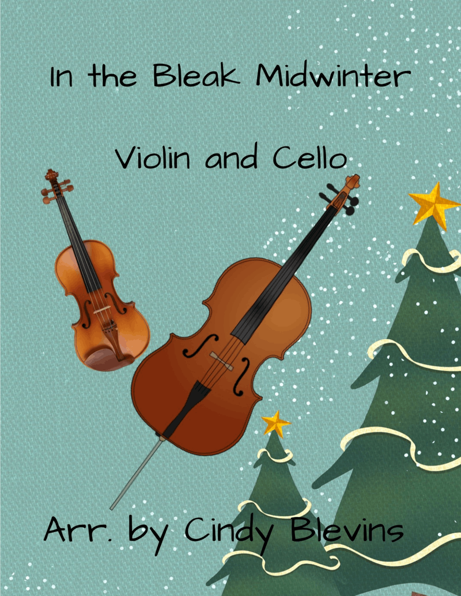 In the Bleak Midwinter, for Violin and Cello String Duet scores gallery preview page 1