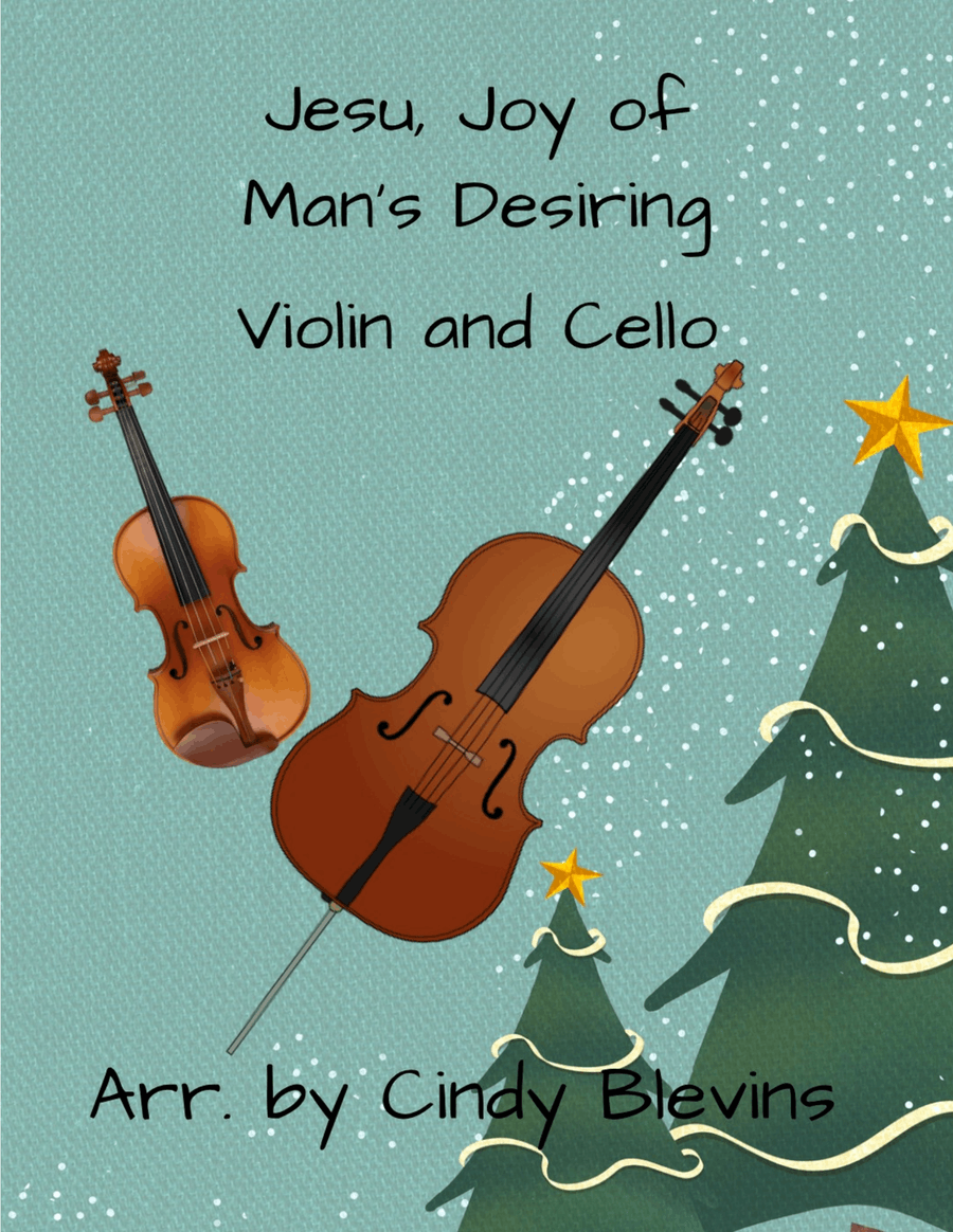 Jesu, Joy of Man's Desiring, for Violin and Cello String Duet scores gallery preview page 1