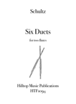 Schultz Six Duets for Two Flutes