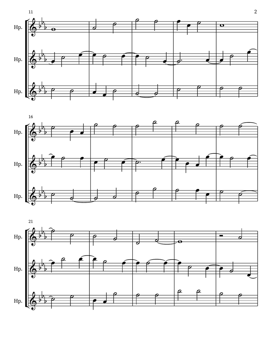 Prayerful Musing 105 Prayerful Musing 105 Small Ensemble scores gallery preview page 2