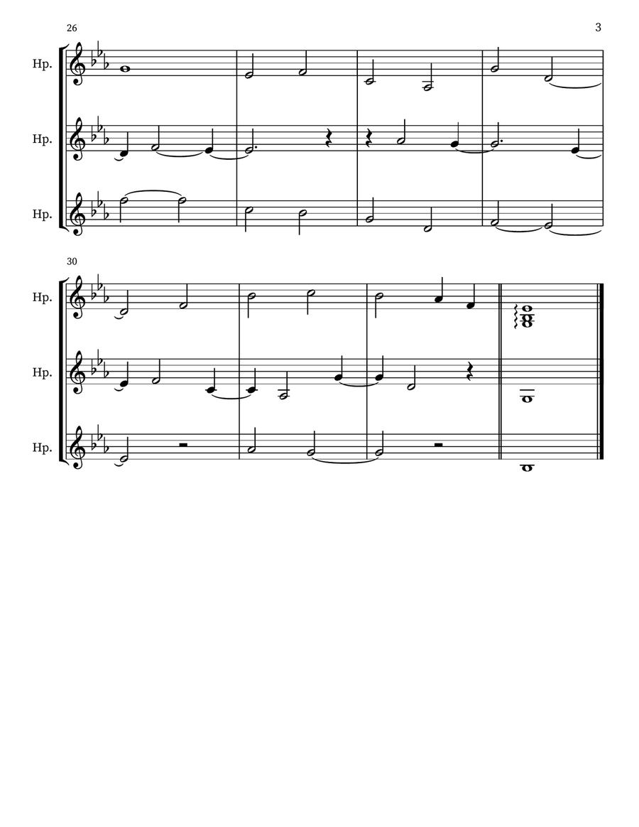 Prayerful Musing 105 Prayerful Musing 105 Small Ensemble scores gallery preview page 3