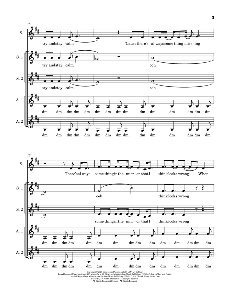 Pretty Isn't Pretty SSAA scores gallery preview page 3