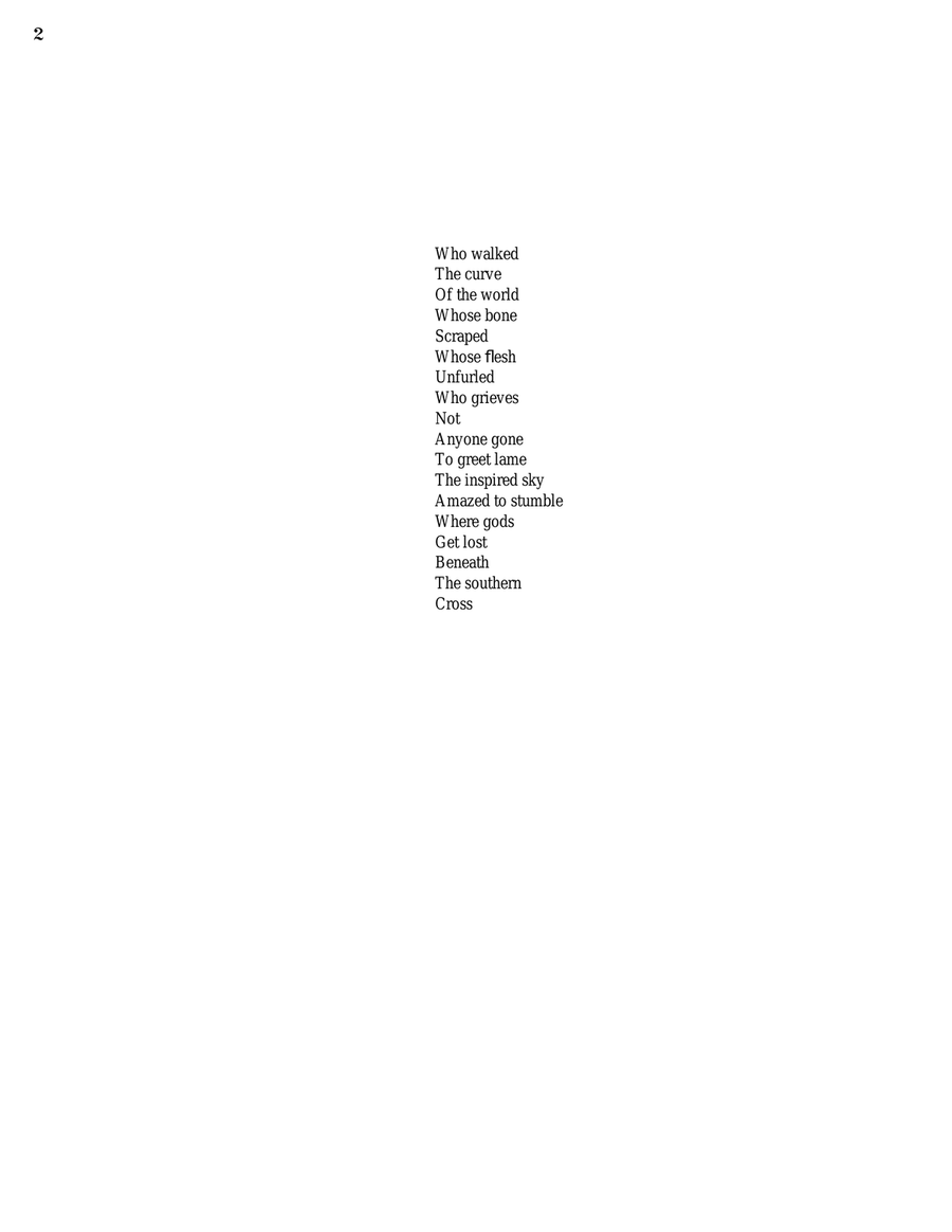 The Curve of the World The Curve of the World Piano, Vocal scores gallery preview page 2