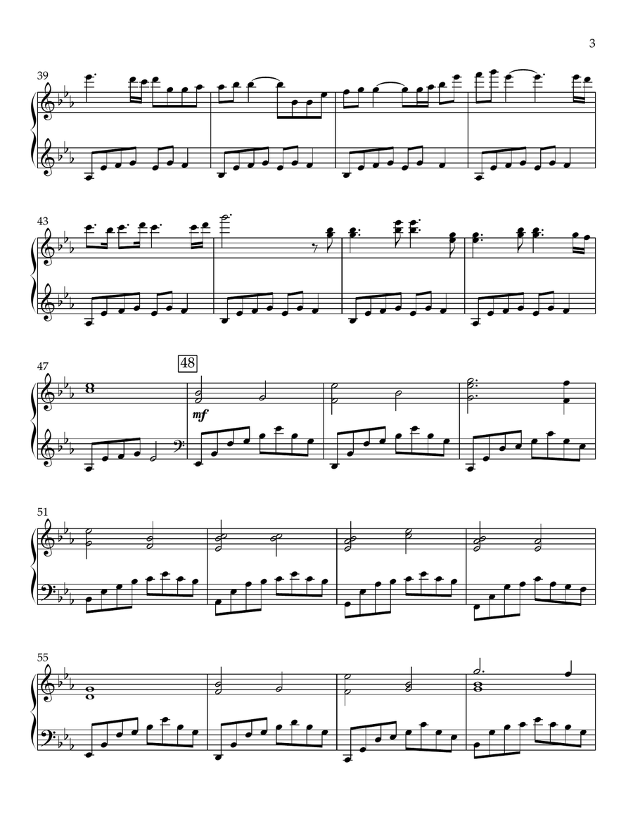 Angels from the Realm of Glory (REGENT SQUARE) - new age piano Piano Solo scores gallery preview page 3
